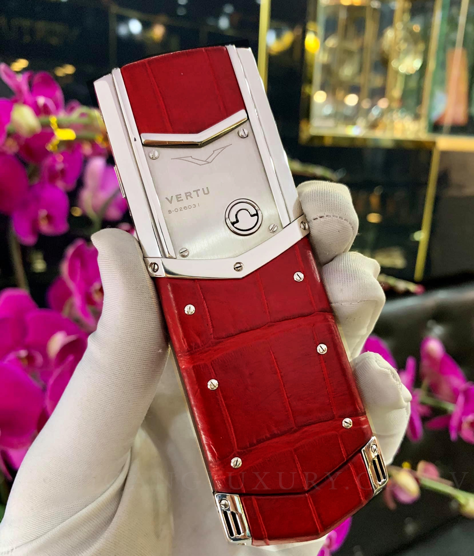 Vertu Signature S Red Calf