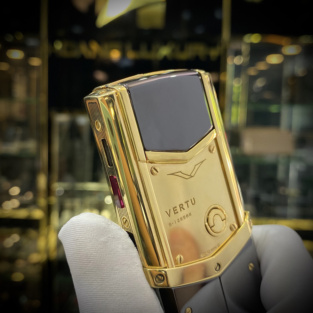 Vertu Signture S Yellow Gold Ceramic