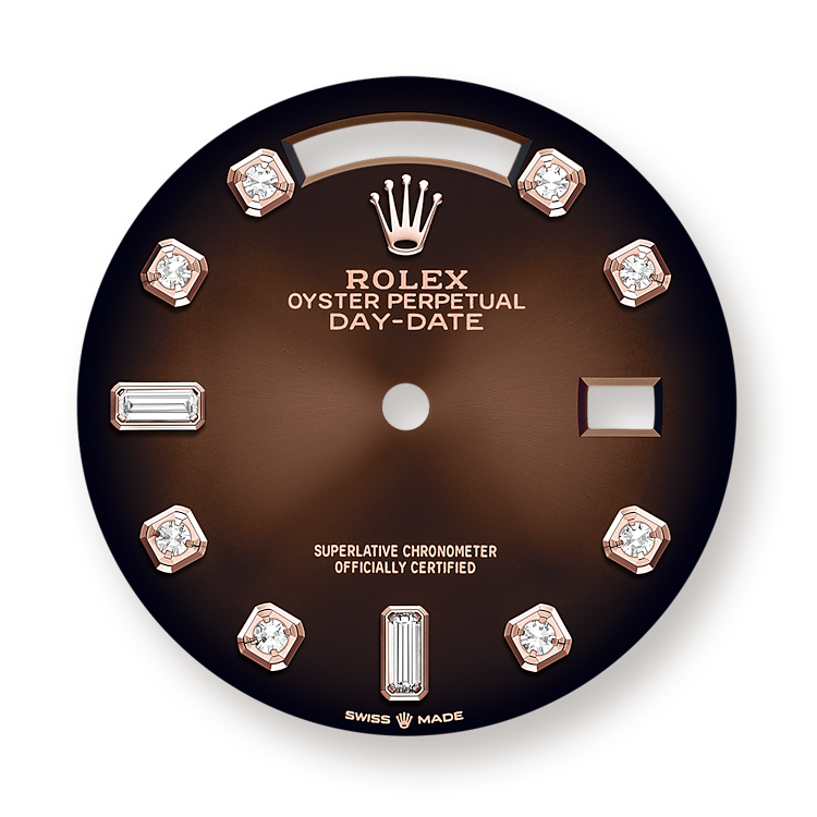 ROLEX OYSTER PERPETUAL DAY-DATE 36MM 128345RBR-0040
