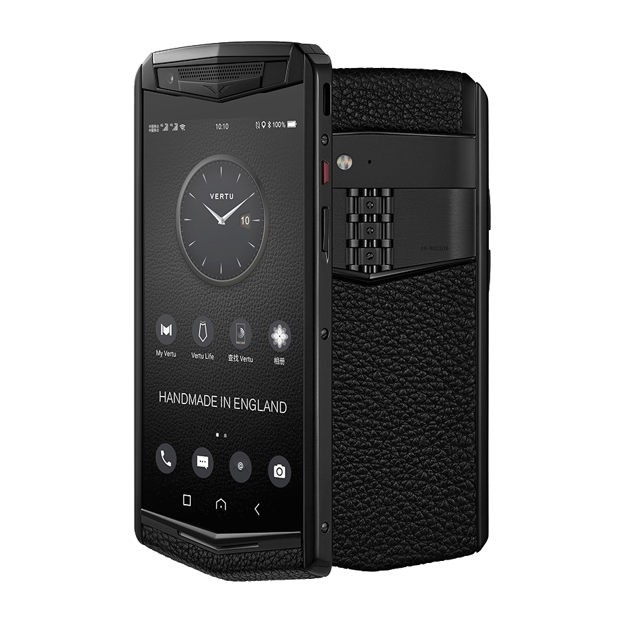 VERTU ASTER P BLACK CALF NEW