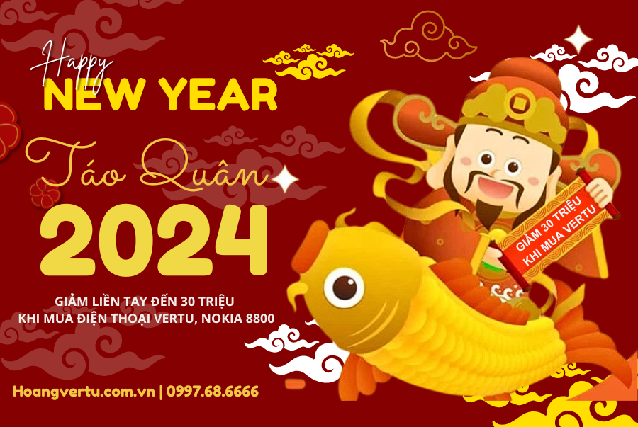 ƯU ĐÃI GIẢM 30.000.000VND KHI MUA VERTU TRONG NGÀY TÁO QUÂN