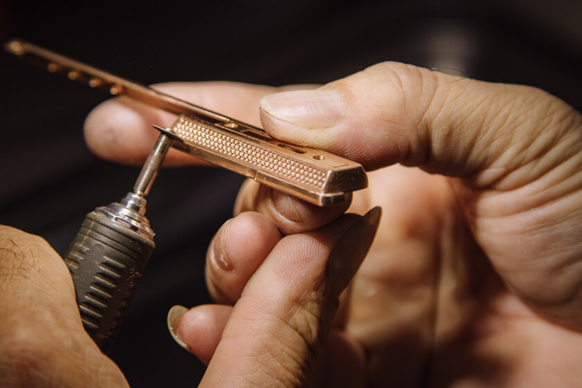 quy trình chế tác vertu chính hãng