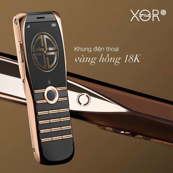 Giới thiệu về điện thoại XOR X2 v&agrave;ng khối