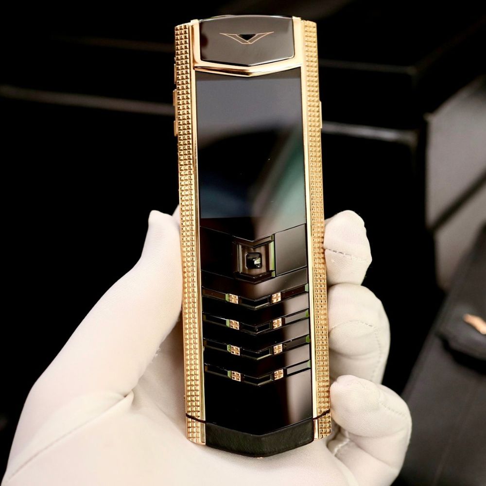 vertu signature s rose gold