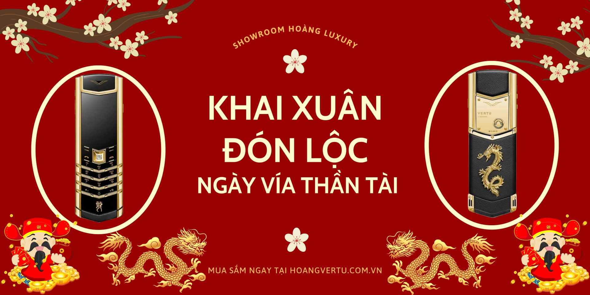 KHÁM PHÁ SIÊU PHẨM VERTU SIGNATURE S RỒNG VÀNG ĐẠI CÁT NGÀY VÍA THẦN TÀI