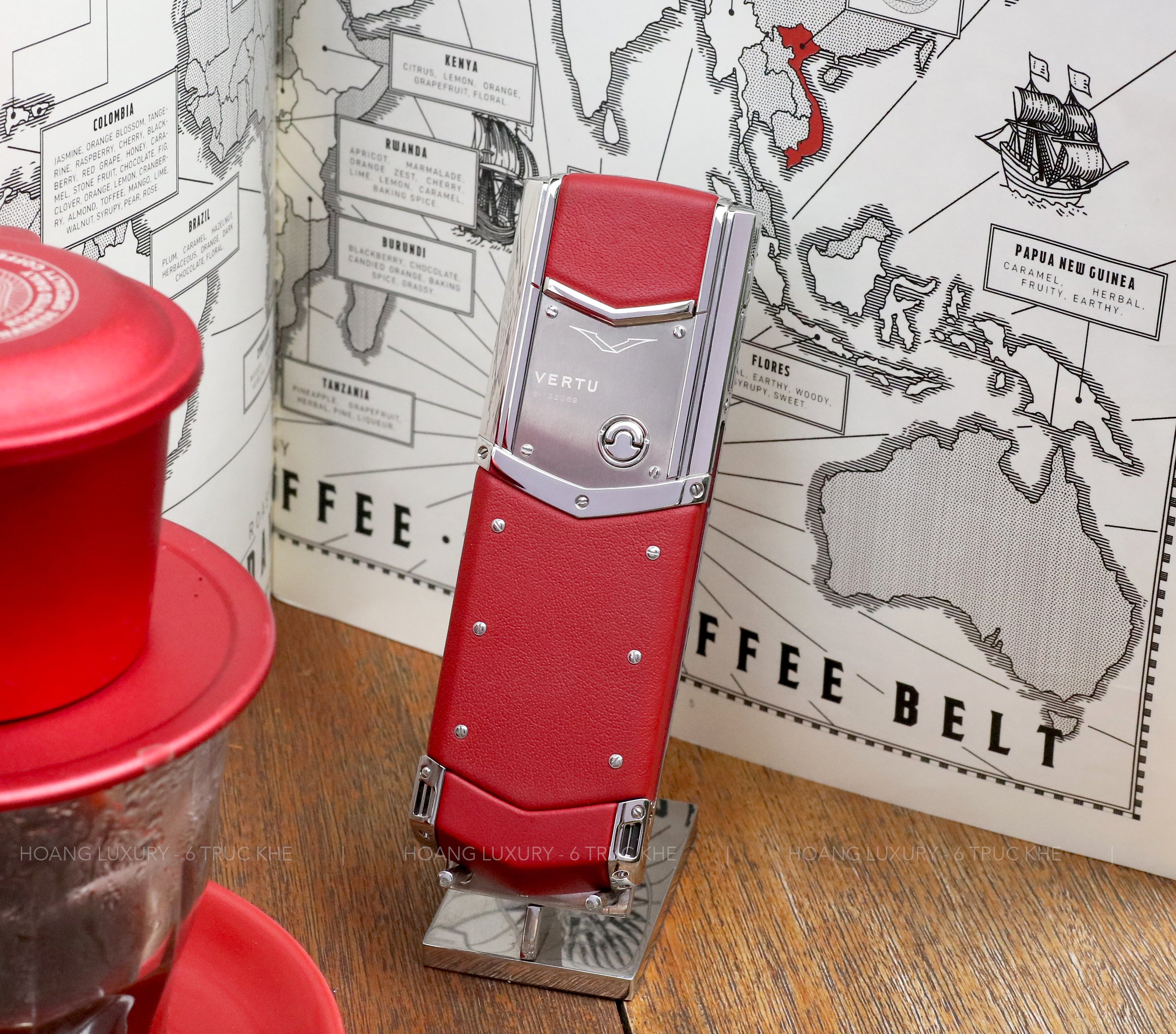 Vertu Signature S Red Calf