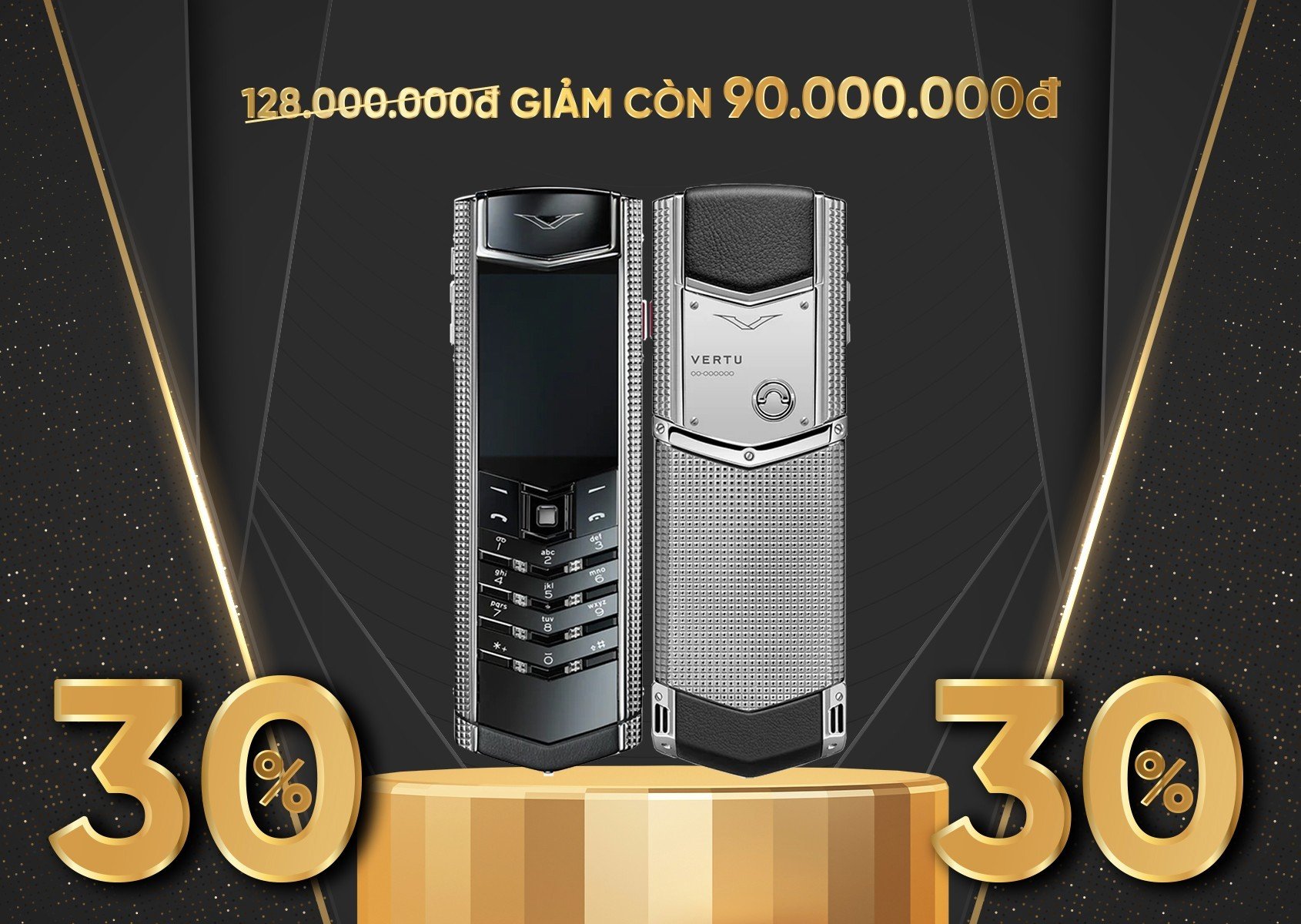 Sale Vertu ch&iacute;nh h&atilde;ng với mức gi&aacute; si&ecirc;u hấp dẫn