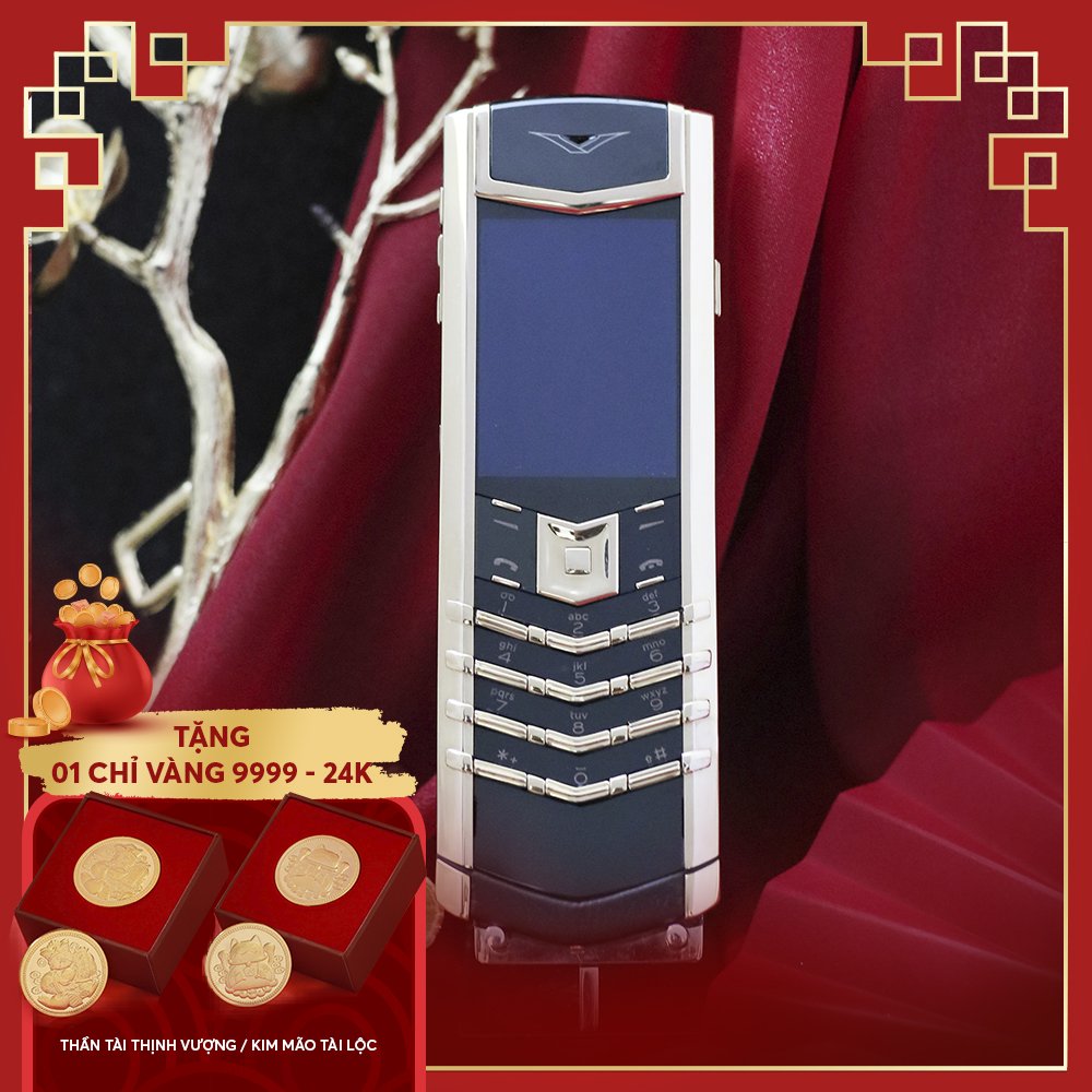 VERTU SIGNATURE S ROSE GOLD CERAMIC