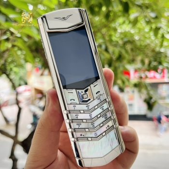 Signature S White Mother Of Pearl