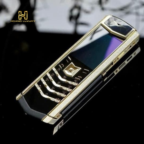 Signature S Rose Gold Full Diamond