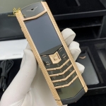 Signature S Clous De Paris Rose Gold Gốm Ceramic