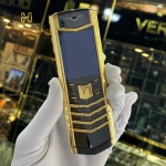 Signature S Yellow Gold Ceramic