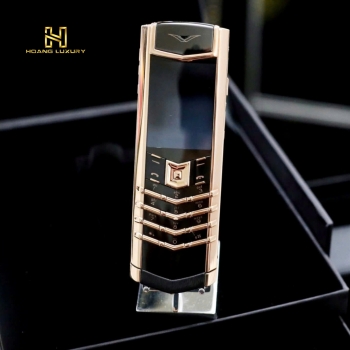 Signature S Rose Gold Ceramic