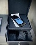 VERTU IRONFLIP GENTLEMAN BLUE CALF BES FEE