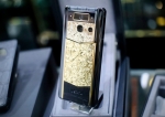 Lướt Full Set - METAVERTU 2 Generation Custom Golden Carved Floral Decoration with Alligator Black
