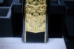 Lướt Full Set - METAVERTU 2 Generation Custom Golden Carved Floral Decoration with Alligator Black