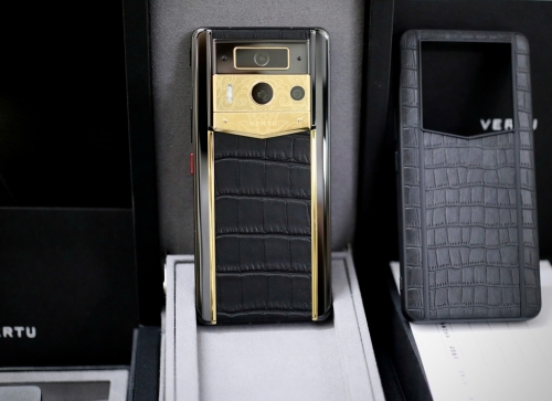 Máy Lướt Full Set - Metavertu 2 Luxury Custom Made Golden Lotus Whisper With Alligator