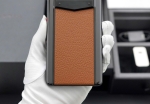 METAVERTU 2ND GENERATION CALF LEATHER WEB3 AI PHONE - BROWN