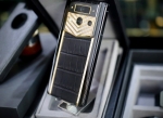 METAVERTU 2 GENERATION LUXURY CUSTOM MADE GOLD WITH DIAMONDS ALLIGATOR BLACK