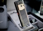 METAVERTU 2 GENERATION LUXURY CUSTOM MADE GOLD WITH DIAMONDS ALLIGATOR BLACK