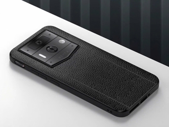 Ốp lưng Metavertu 2 Black Da Trơn