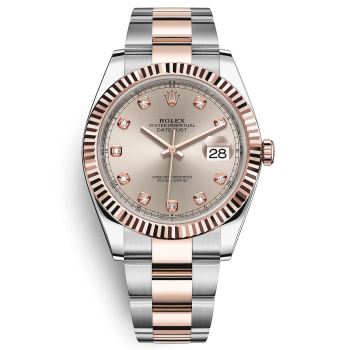 Rolex Datejust 41mm Everose Gold Oyster 126331