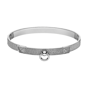 Lắc Tay Hermes Collier De Chien Vàng Trắng Full kim