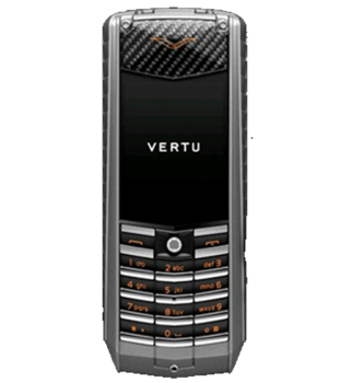 VERTU ACSENT NEW TITANIUM, CARBON FIBRE ORANGE LEATHER