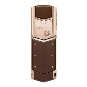 Signature S Chocolate Rose Gold