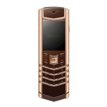 Signature S Chocolate Rose Gold