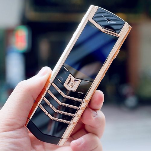 Signature S Rose Gold Ceramic