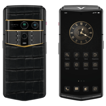Vertu Agent Q Black Premium Set Quint Gold Accent Iron Black Alli 1TB