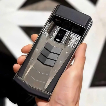 Vertu Agent Q Silver Quality Kit Titanium Silver SuperCar Ink Jade Black