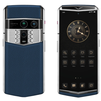 Vertu Agent Q Calfskin Blue Collector’s Edition