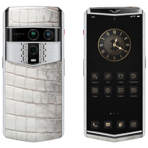 Vertu Agent Q Himalaya Alligator Gold & Full Diamond Collector’s Edition