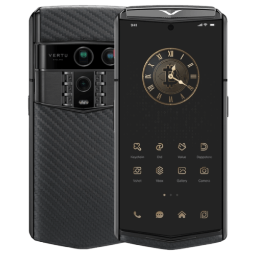 Vertu Agent Q Black Advanced Set Carbon Fiber Black 1TB