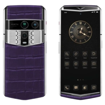 Vertu Agent Q Silver Advanced Set Grape Purple Alli 1TB
