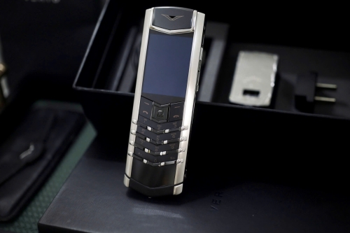 Vertu Signature S Steel Ceramic Sapphire Key