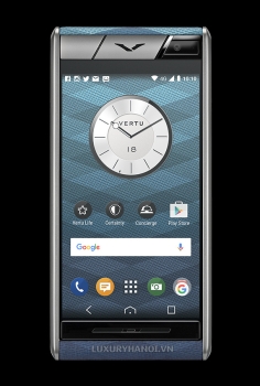 VERTU ASTER BLUE CHEVRON