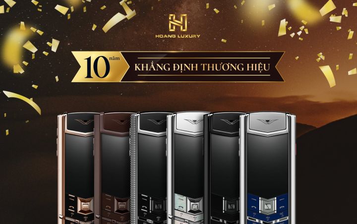 10 năm khẳng định thương hiệu Hoàng Luxury